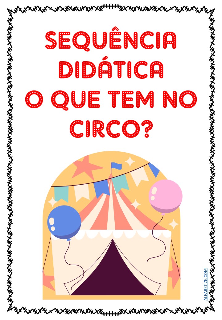 Ditado recortado - Dia do Circo Educação Infantil