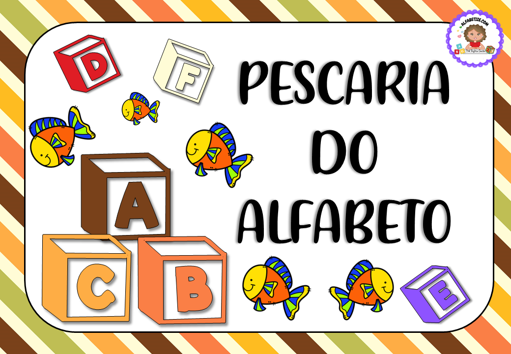 Pesca letras: jogo educativo