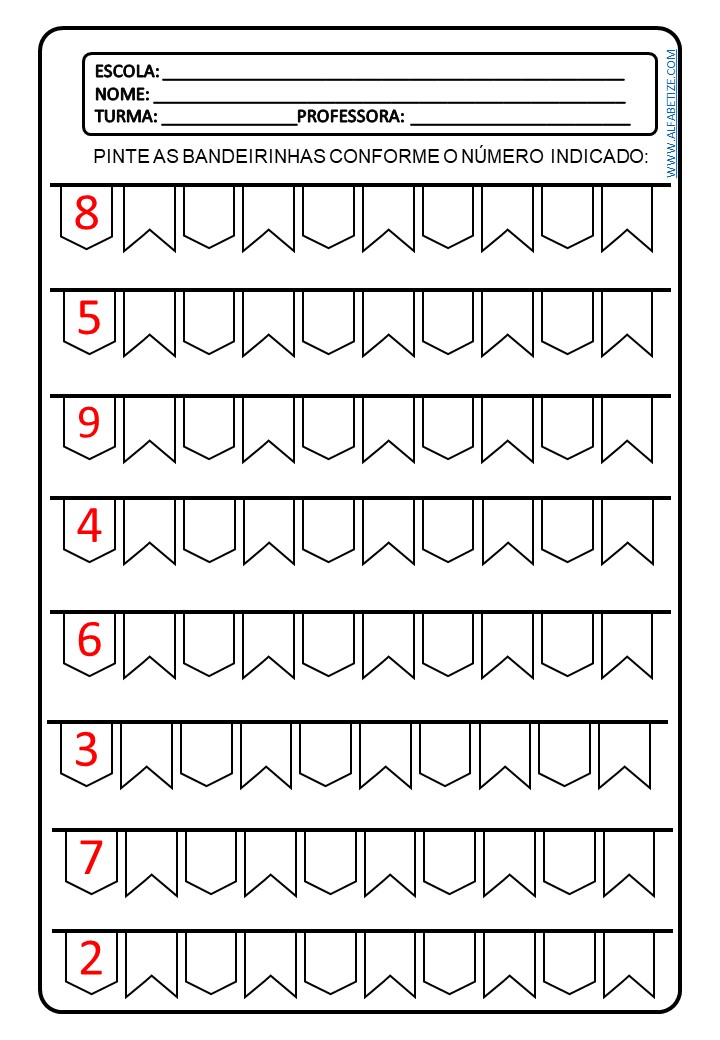 Atividades Juninas, PDF, Cor