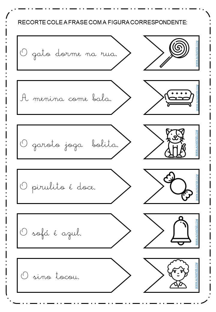 110 ideias de Alfabetização com quebra-cabeças