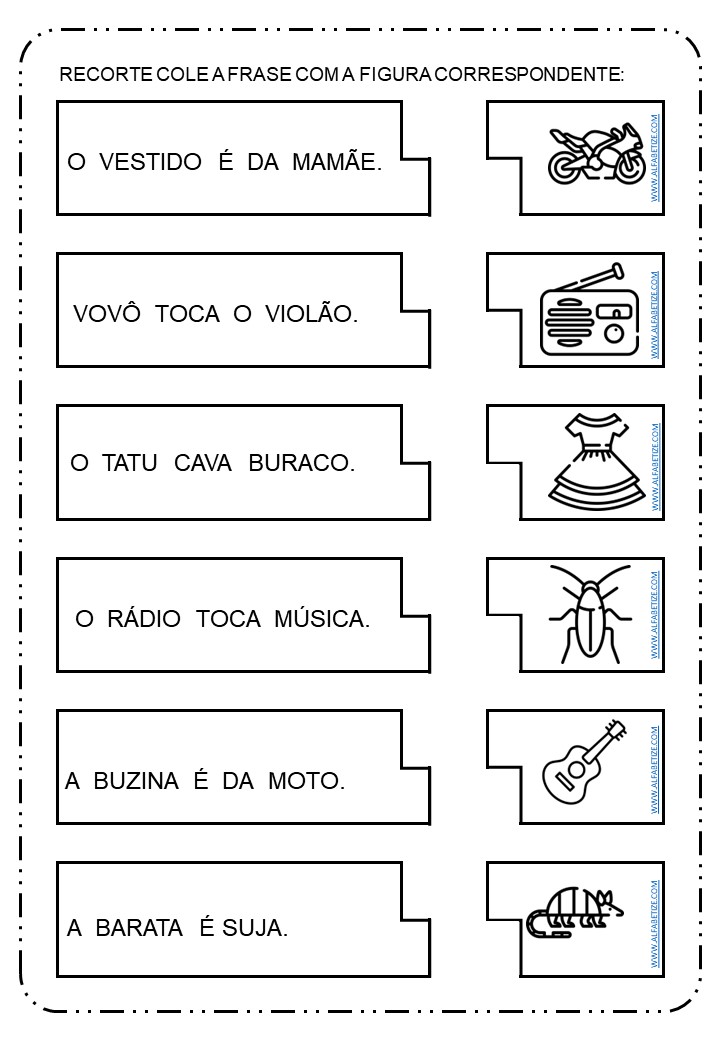 atividade-quebra-cabeças-para-montar-recortar-figuras-imagens-educação- infantil-colorir-pintar-desenhos-jogo (4) - Alfabetização I